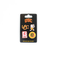 USC Trojans Vintage Mini Pin Set
